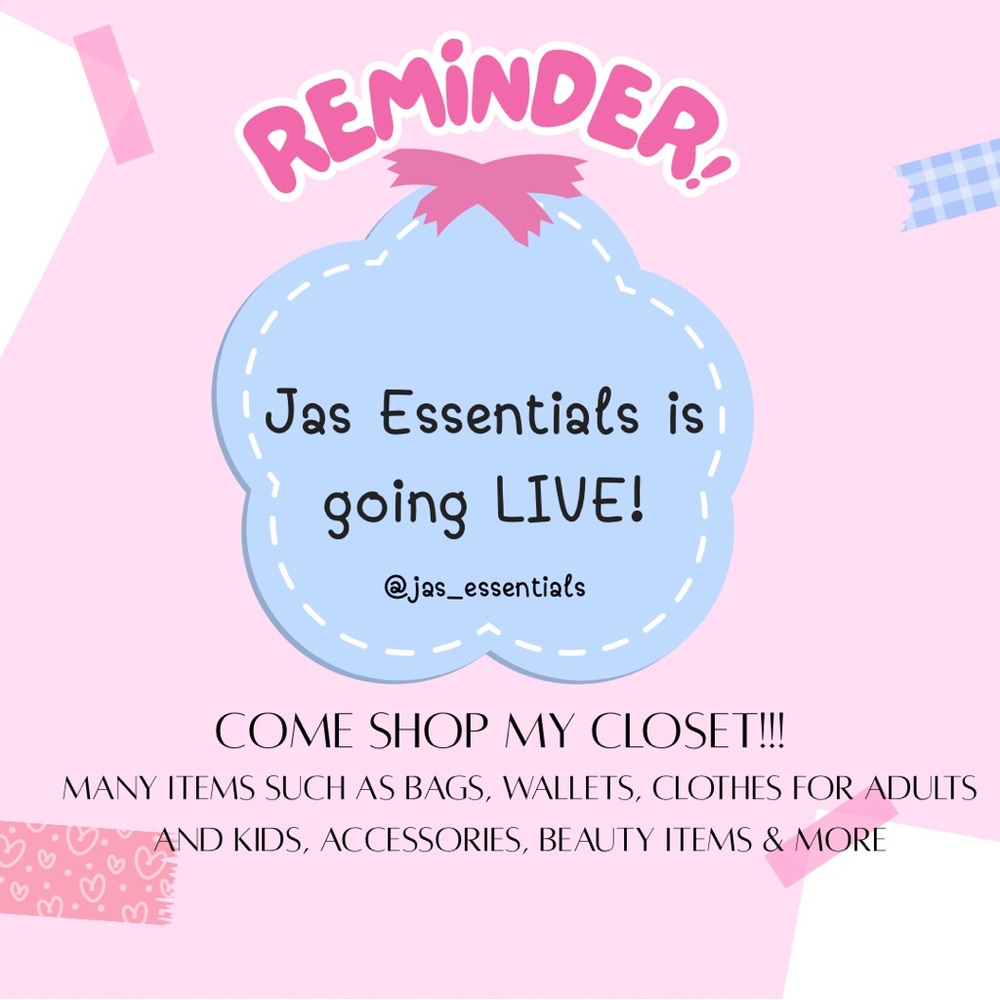 🌸🌷Jas Essentials is going LIVE 🌸🌷